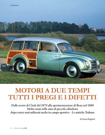 Motori a 2 tempi, tutti i pregi - Asi