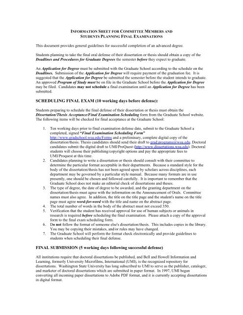 wsu graduate school thesis guidelines