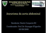 Aneurisma da aorta abdominal - (DDI) - UNIFESP