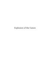 Explosion of the Canon - Bibal.Net