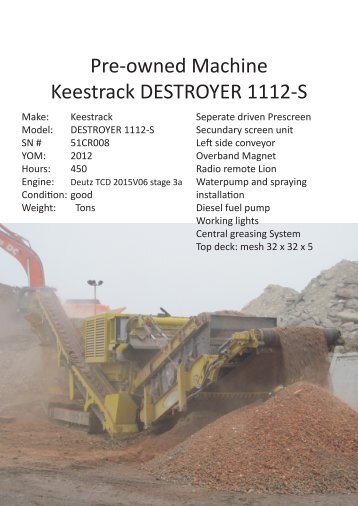 Destroyer 1112 51CR008 - Keestrack