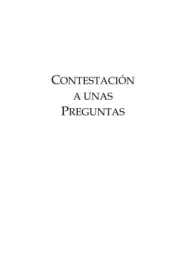 contestación a unas preguntas - Comunidad Bahá'í de Colombia