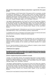 Acta Ple extraordinari i urgent 1-2013-c - Ajuntament del Masnou