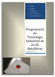 Programació de Química de 2n de Batxillerat - Col·legi Residencia ...