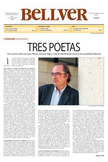 tres poetas - Diario de Mallorca