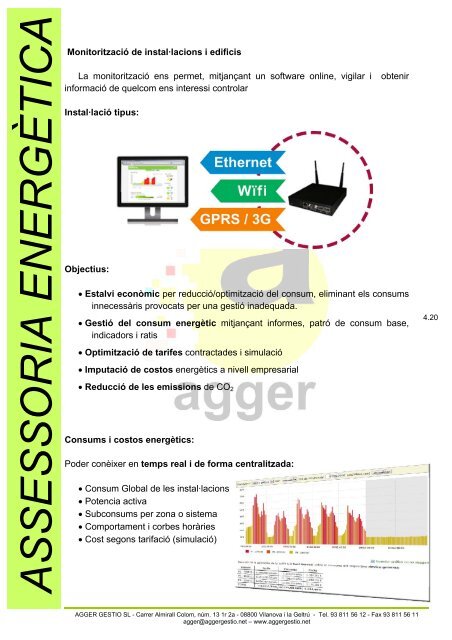 Presentació Agger Assessoria Energètica - Federació d'Hostaleria ...