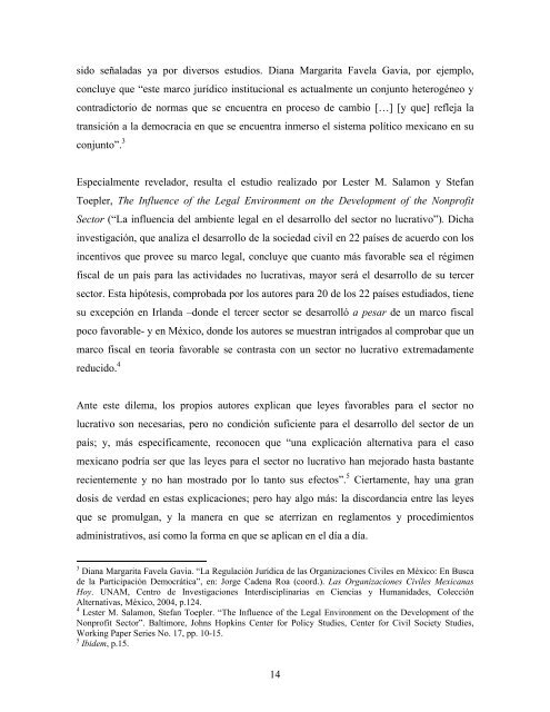 Las organizaciones de la sociedad civil en la legislación mexicana