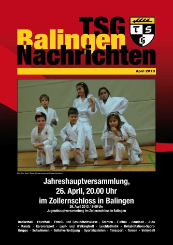 TSG Balingen Nachrichten