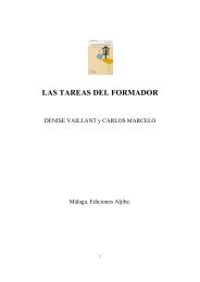 LAS TAREAS DEL FORMADOR - Prometeo - Universidad de Sevilla