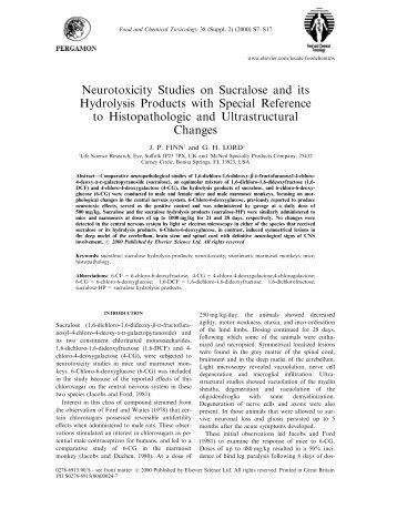 Paper 4 - HLS sucralose mice and monkeys.pdf