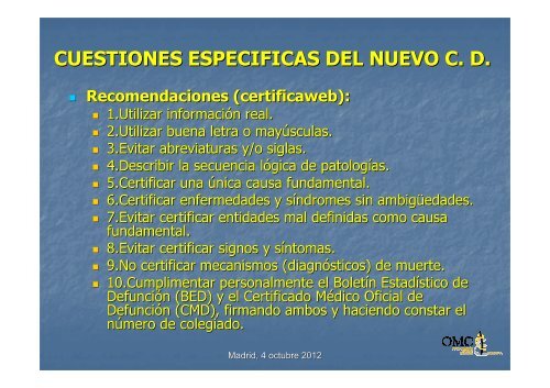 CERTIFICADO DEFUNCION OMC-Madrid [Sólo lectura]