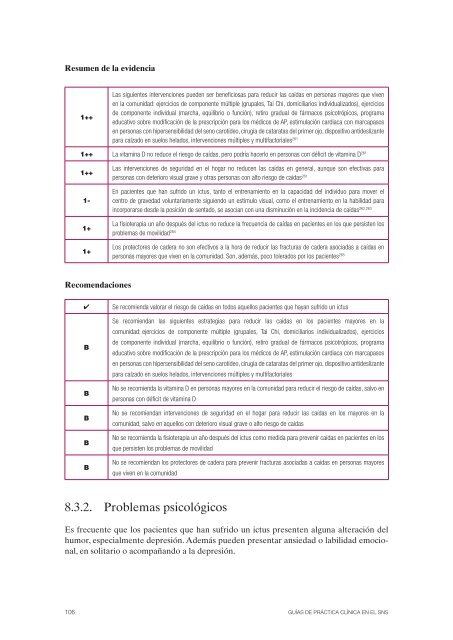 Guía de Práctica Clínica para el Manejo de Pacientes con Ictus en ...