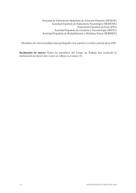 Guía de Práctica Clínica para el Manejo de Pacientes con Ictus en ...