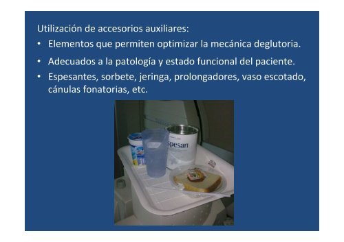 Maniobras de deglución asistida y estrategias ... - SORDIC