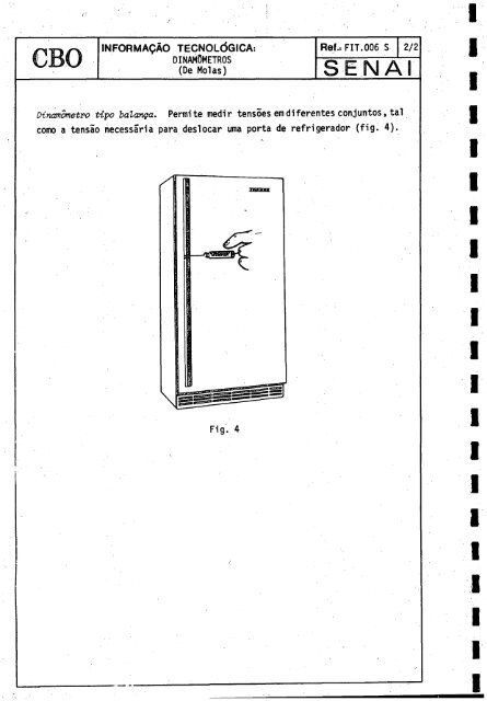 CBO MECÁNICO DE REFRIGERAQAO - OIT/Cinterfor