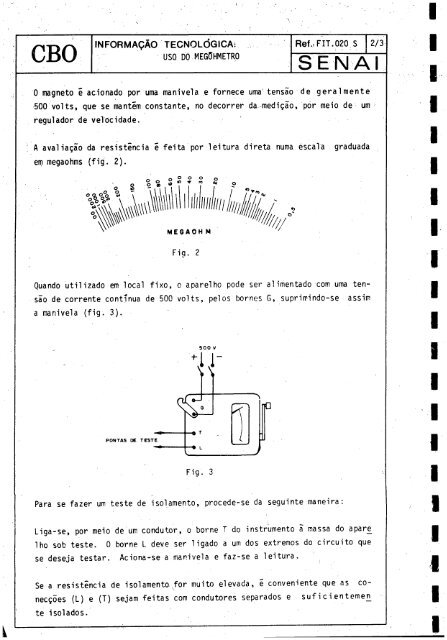 CBO MECÁNICO DE REFRIGERAQAO - OIT/Cinterfor