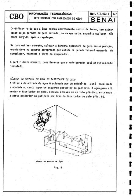 CBO MECÁNICO DE REFRIGERAQAO - OIT/Cinterfor