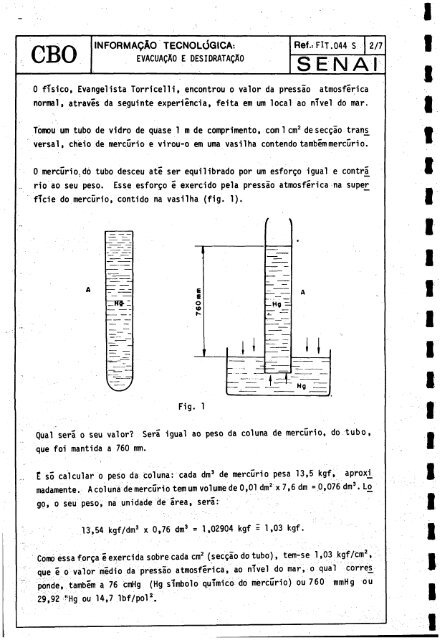 CBO MECÁNICO DE REFRIGERAQAO - OIT/Cinterfor