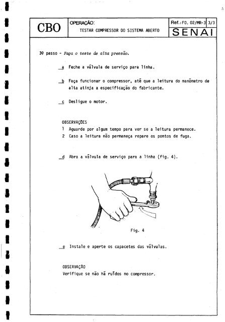 CBO MECÁNICO DE REFRIGERAQAO - OIT/Cinterfor