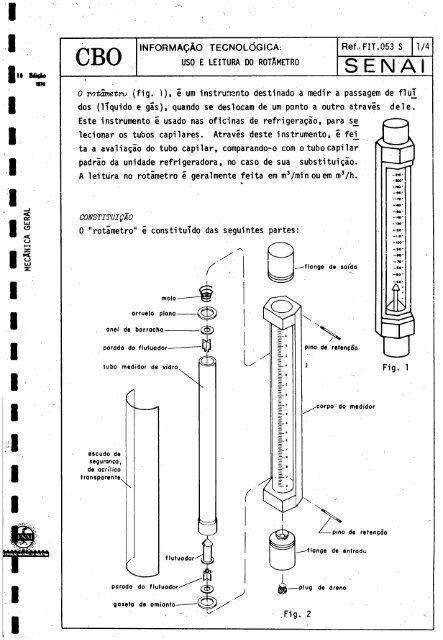 CBO MECÁNICO DE REFRIGERAQAO - OIT/Cinterfor