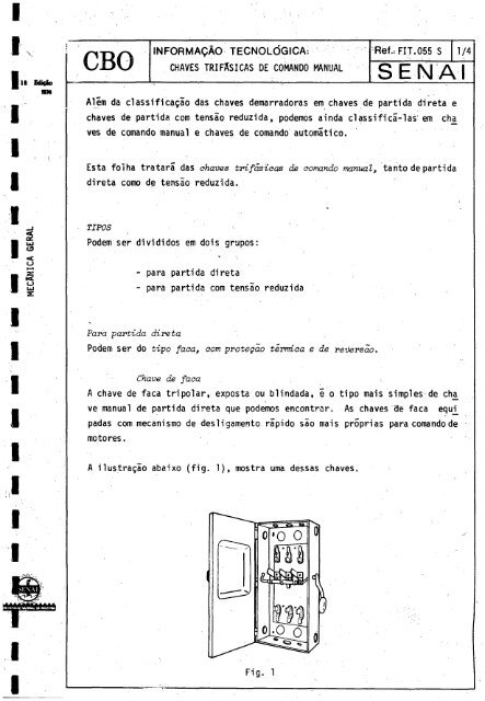 CBO MECÁNICO DE REFRIGERAQAO - OIT/Cinterfor