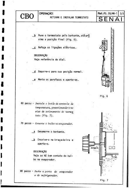 CBO MECÁNICO DE REFRIGERAQAO - OIT/Cinterfor