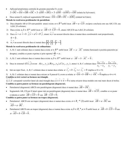 CD AB = BA AB - Matematica pe Net