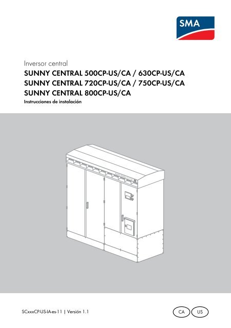 Instrucciones de instalación - SMA Solar Technology AG