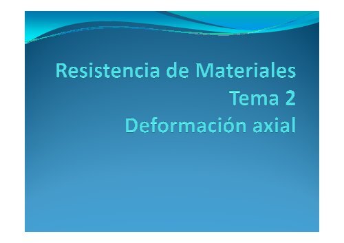 Tema 2. Deformacion - Web del Profesor