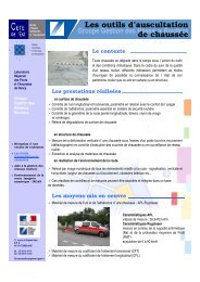 Les outils d'auscultation de chaussées - DDT Meurthe-et-Moselle