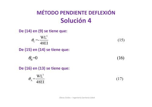 Clase 07 - Método de Pendiente Deflexión.pdf - Facultad de Ingeniería