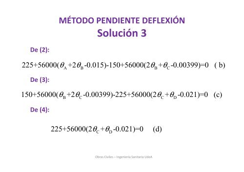 Clase 07 - Método de Pendiente Deflexión.pdf - Facultad de Ingeniería