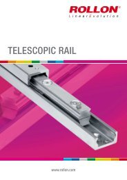 Telescopic Rail Catalog - Rollon.de