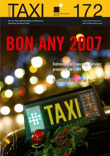 revista taxi núm. 172 - Institut Metropolità del Taxi