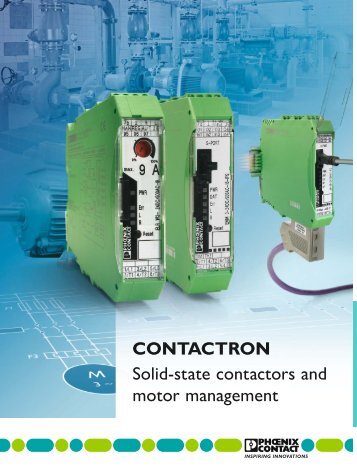 CONTACTRON Solid-state contactors and motor ... - Phoenix Contact