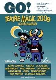 Teatre Màgic 2009 - La guía Go!