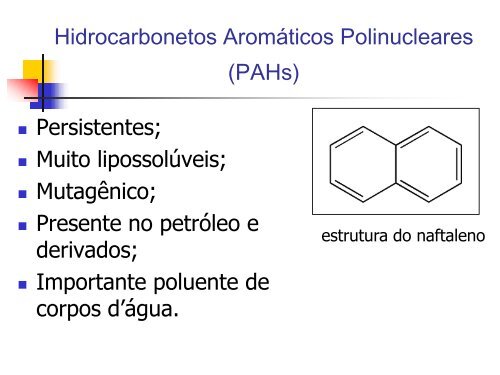 Poluentes Emergentes - USP