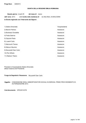 Delibera di GR n. 328 del 25/03/2013 - ER Formazione e lavoro ...