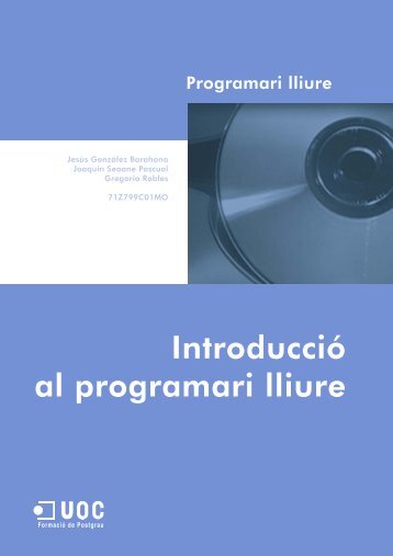 Introducció al programari lliure - Universitat Oberta de Catalunya