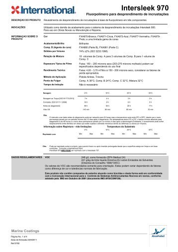 Intersleek 970 - International Marine Coatings