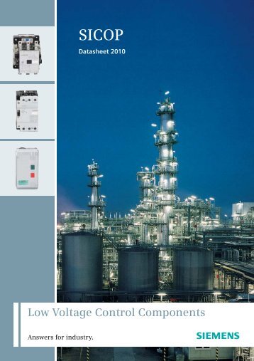 Low Voltage Control Components - Siemens Answers - Siemens India