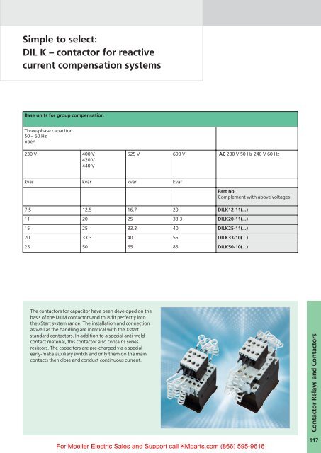 Contactors DIL - Klockner Moeller Parts