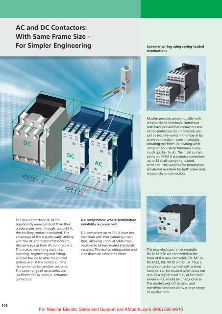 Contactors DIL - Klockner Moeller Parts