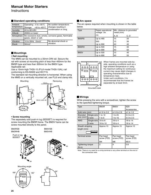 Advanced motor protection and control - Fuji Electric America