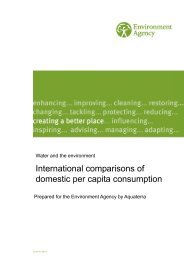 International comparisons of domestic per capita consumption