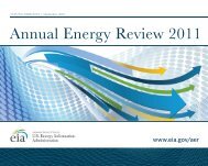 Annual Energy Review 2011 - Released September 2012 - EIA