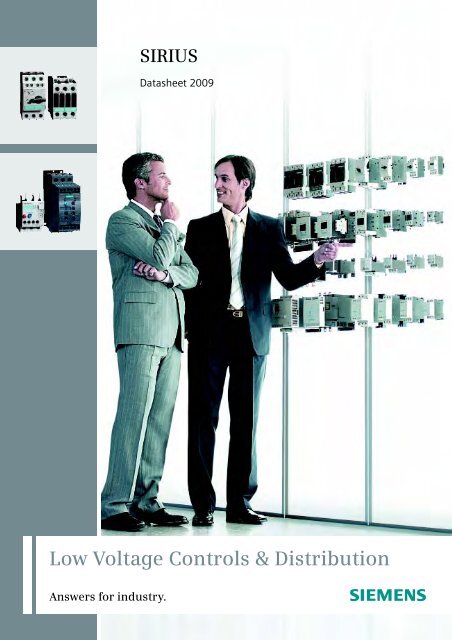 Low Voltage Controls & Distribution - Siemens Answers - Siemens ...