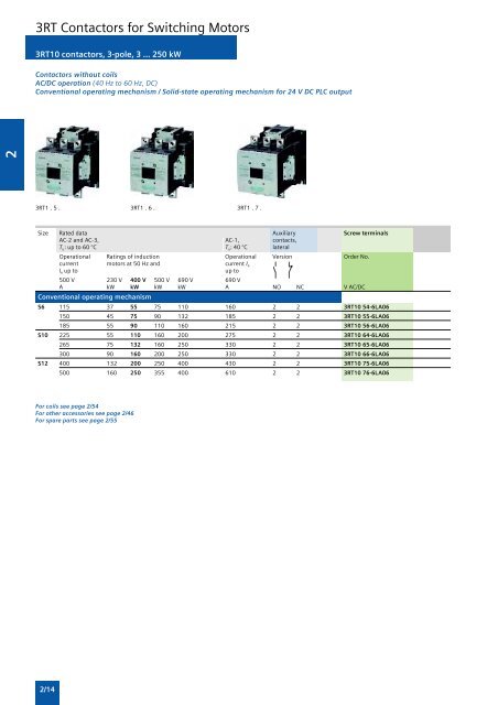 Low Voltage Controls & Distribution - Siemens Answers - Siemens ...