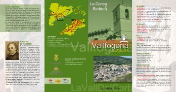 Vallfogona de Riucorb - Conca de Barberà