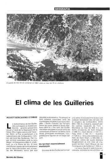 El clima de les Guilleries - Raco